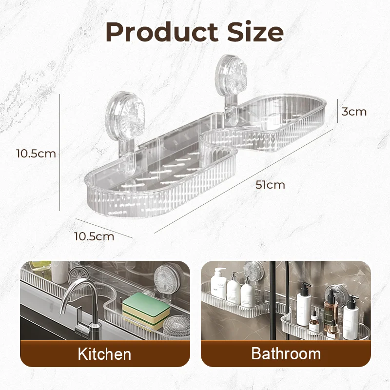 Universal Removable Faucet Storage Rack PRO