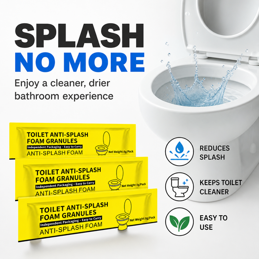 Toilet Splash-Guard Granules (8 PCS)