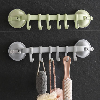 Wall Rack with Hooks