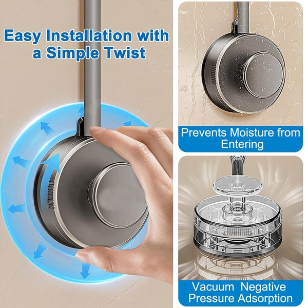 Hands-Free Rotating Hair Dryer Holder PRO