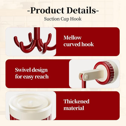 360° Rotating Folding Hook