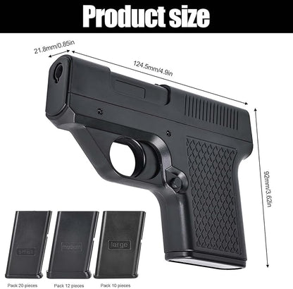 Gun Lighter with Cigarette Case