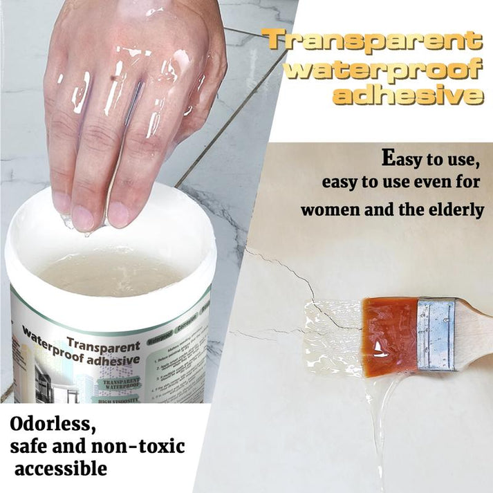 Transparent Waterproof Coating for Indoor & Outdoor