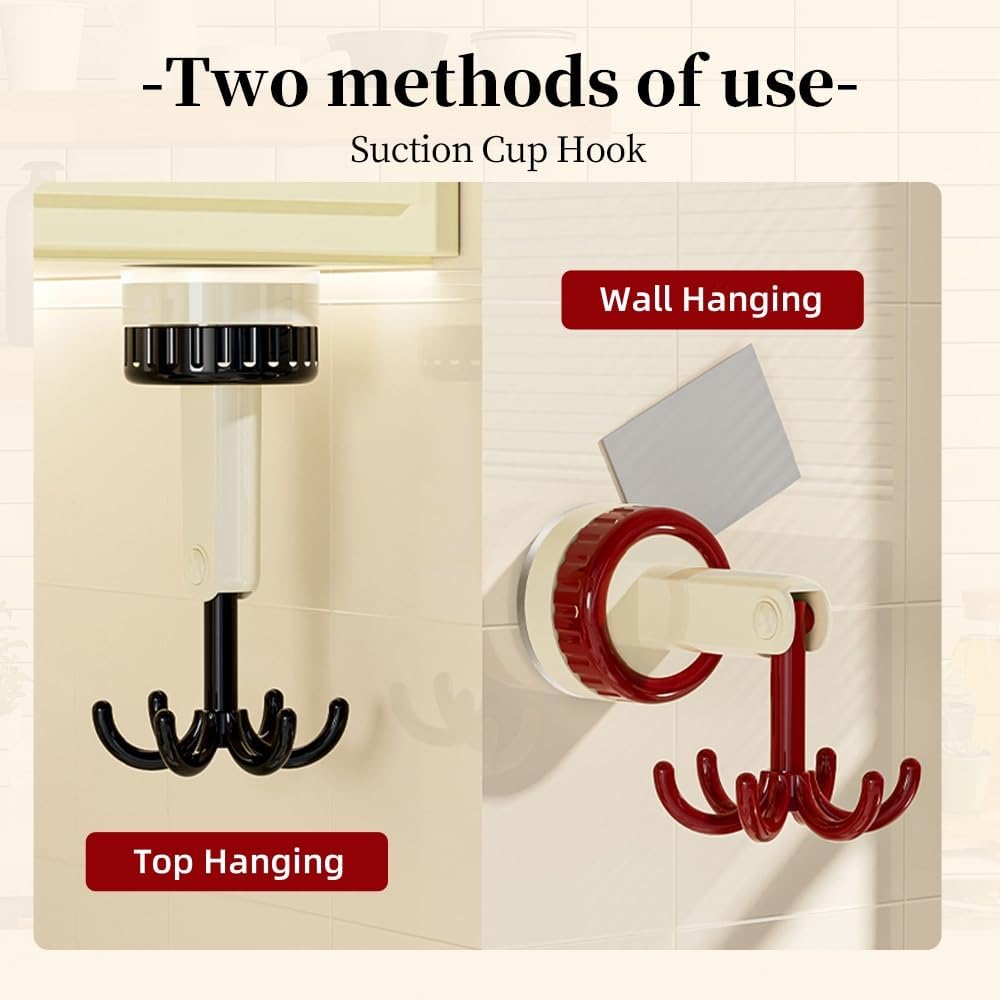 360° Rotating Folding Hook