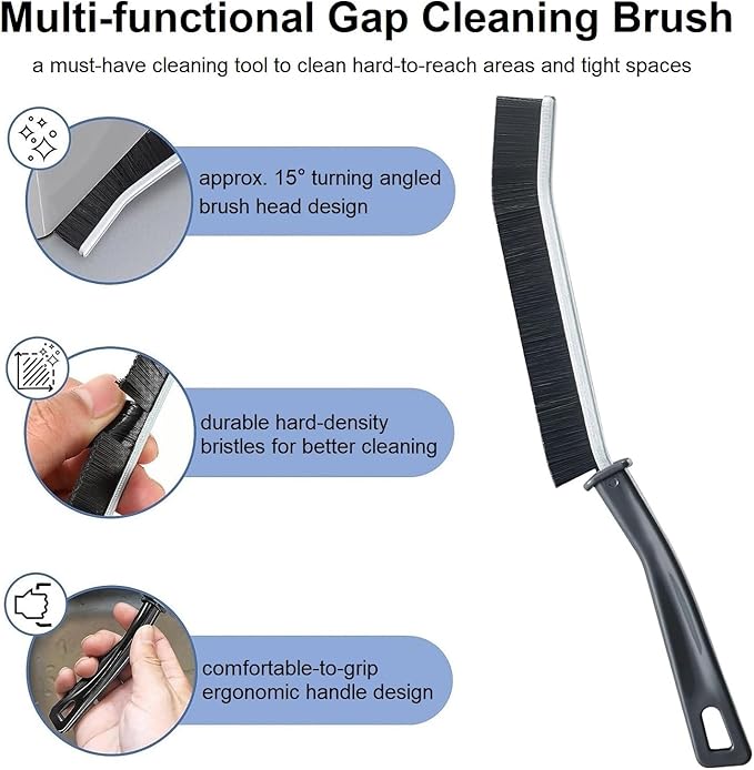 Hard Bristle Crevice Cleaning Brush