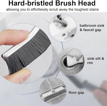 Hard Bristle Crevice Cleaning Brush