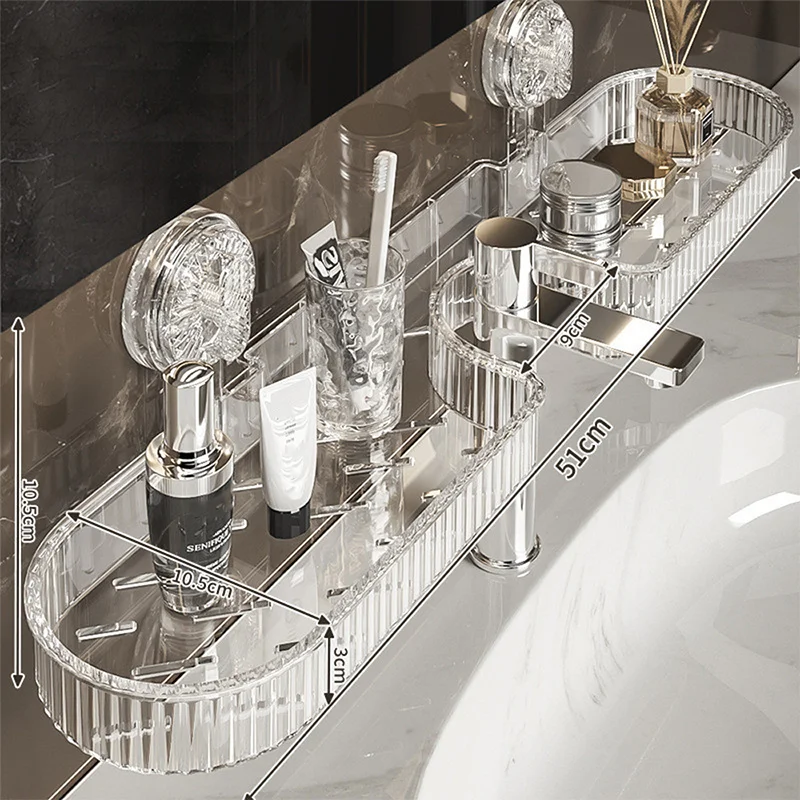 Universal Removable Faucet Storage Rack