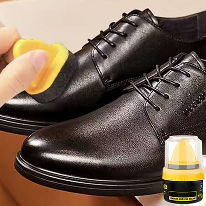 Leather Repair Cream & Shoe Polish – Restores Color, Waterproofs & Nourishes