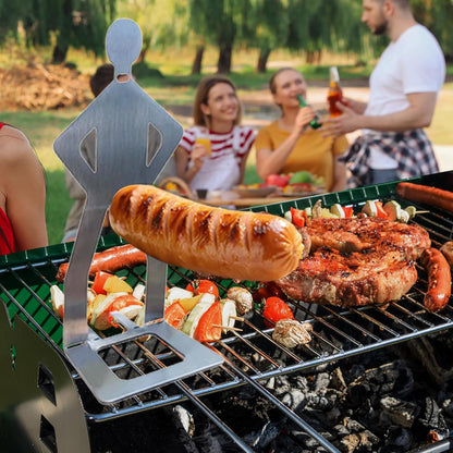 Funny BBQ Man Hot Dog Holders