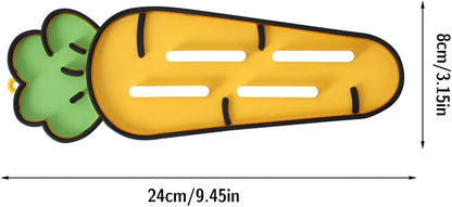 Carrot-Shaped Small Drying Silicone Mat