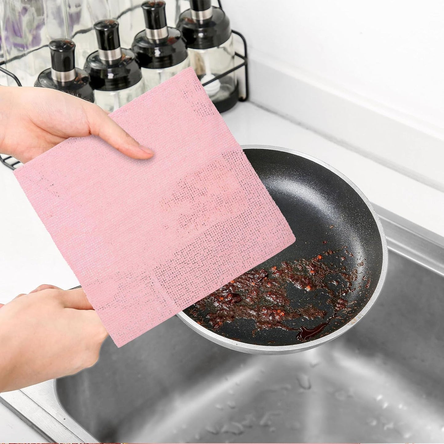 Absorbent Kitchen Dish Cloths Multi-purpose Washing Towels