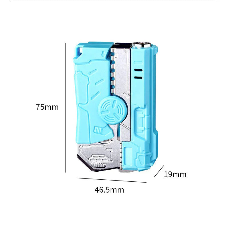 Deformation Gun Gyroscope Butane Lighter