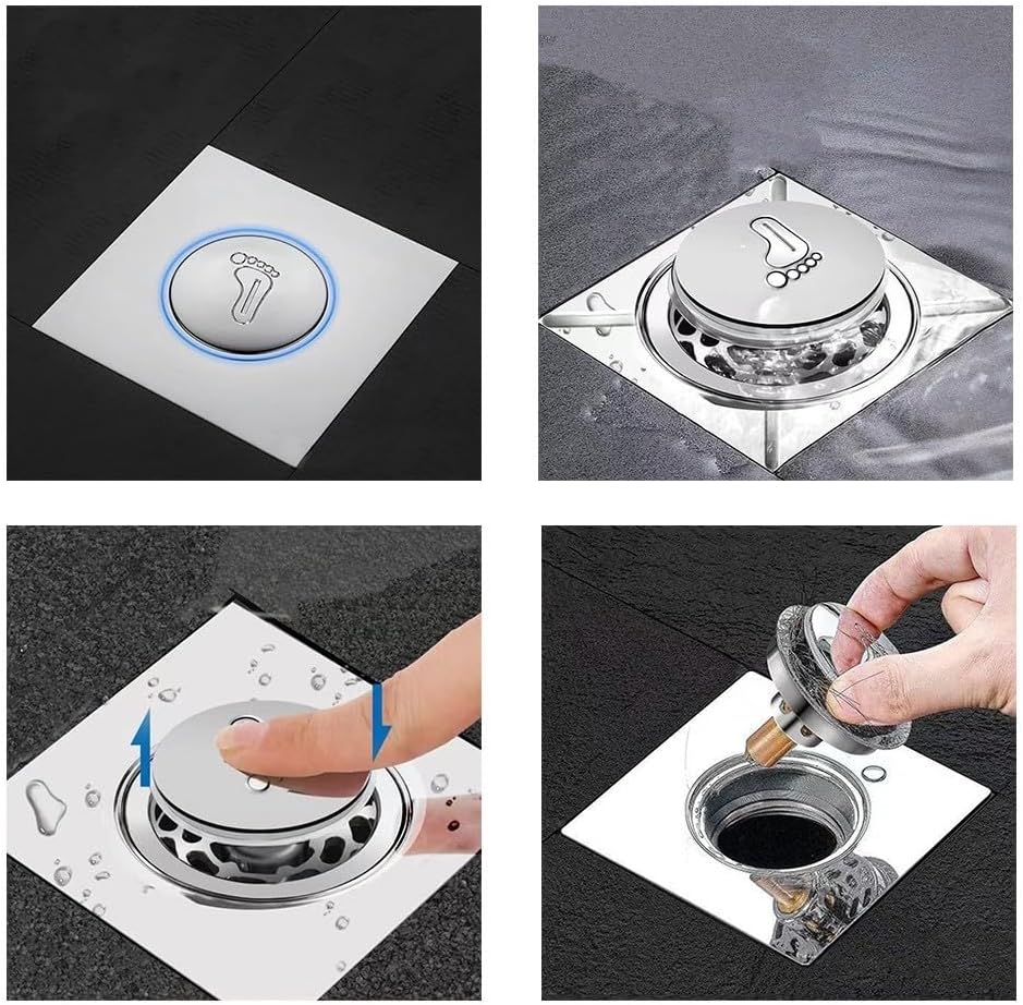 Universal Odour-Proof & Insect-Proof Floor Drain Cover