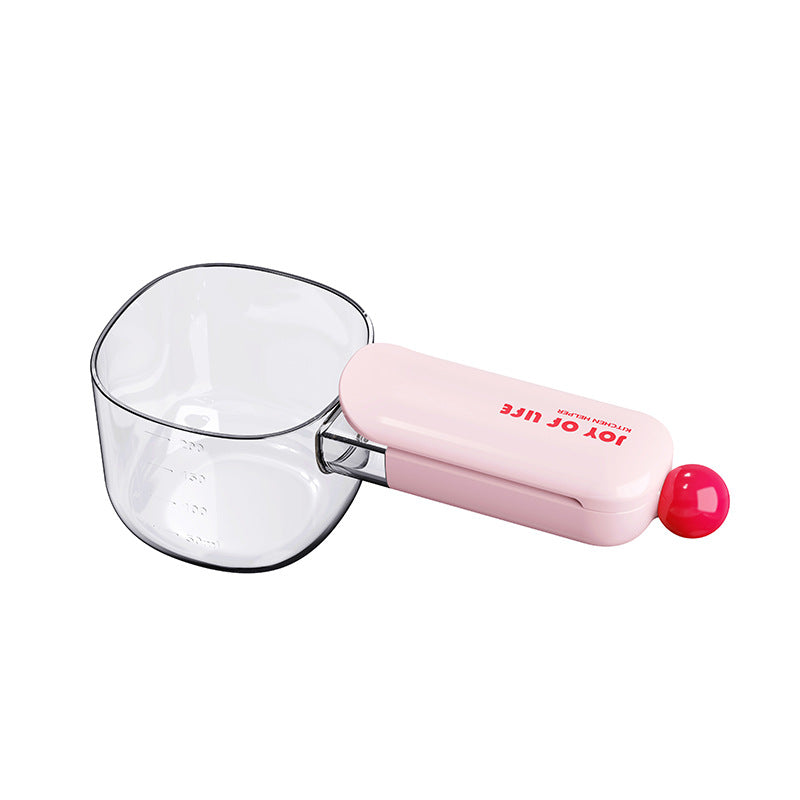 Flour Measure With Kitchen Clips for Sealing Bags