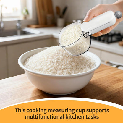 Flour Measure With Kitchen Clips for Sealing Bags