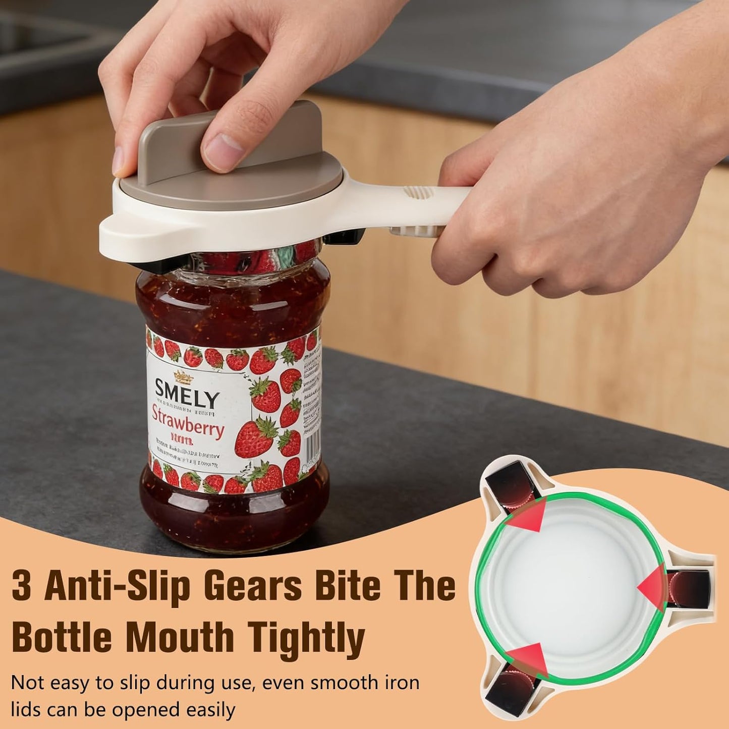 4 in 1 Multi-Purpose Jar Opener