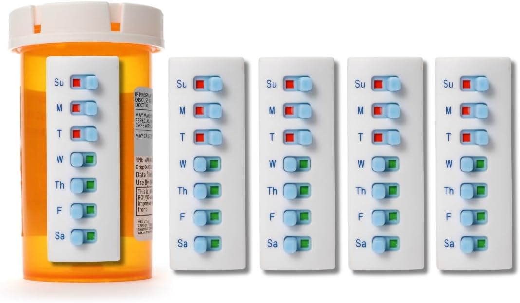Reusable Pill Trackers