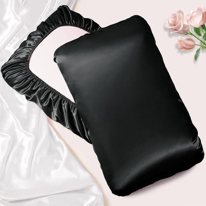 Satin Pillowcases With Elastic Band Standard For Hair Protection