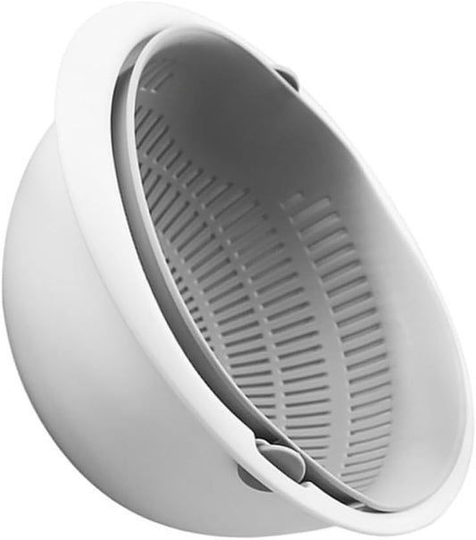 Double-layer Rotating Drain Basket
