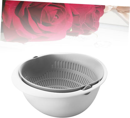 Double-layer Rotating Drain Basket