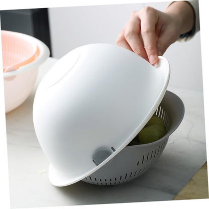 Double-layer Rotating Drain Basket