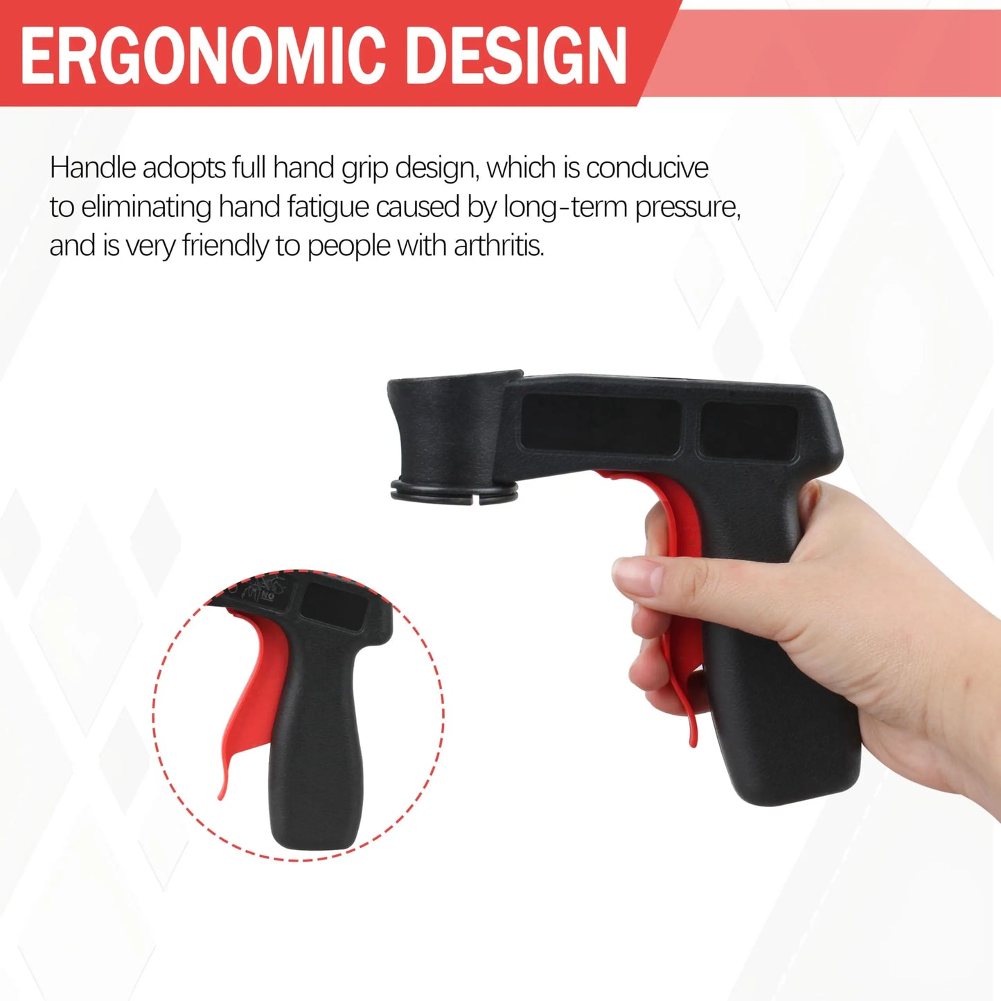 Spray Paint Gun Handle