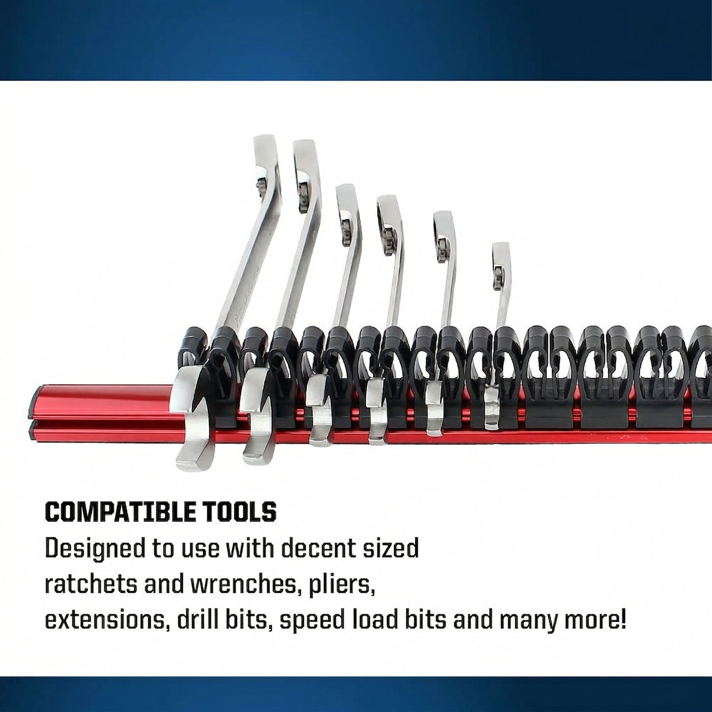 Magnetic Screwdriver Organizer and Wrench Organizer