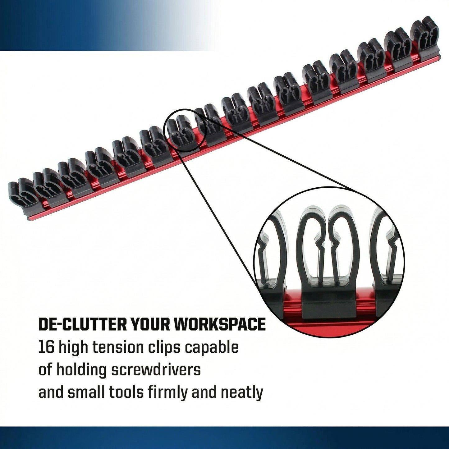 Magnetic Screwdriver Organizer and Wrench Organizer