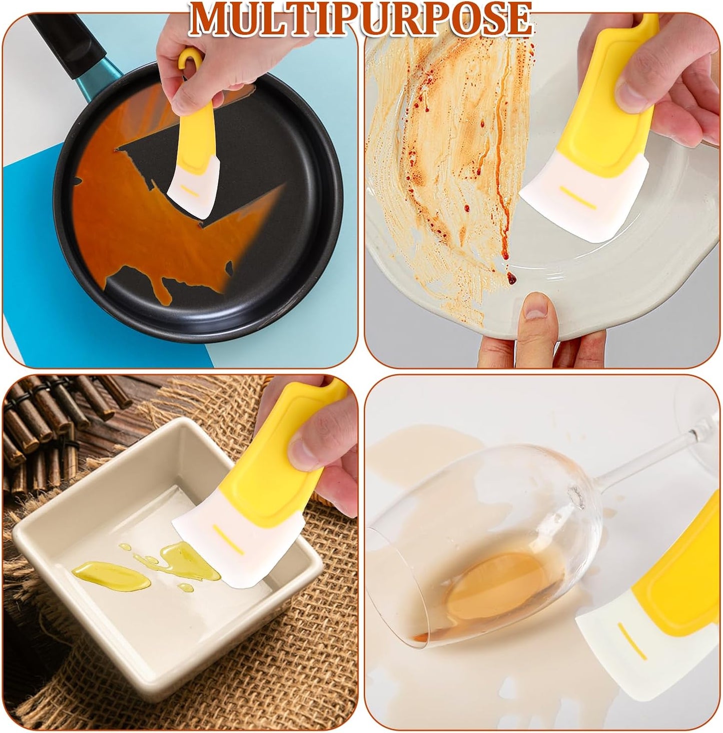 High Heat Resistant Kitchen Food Grade Silicone Spatula