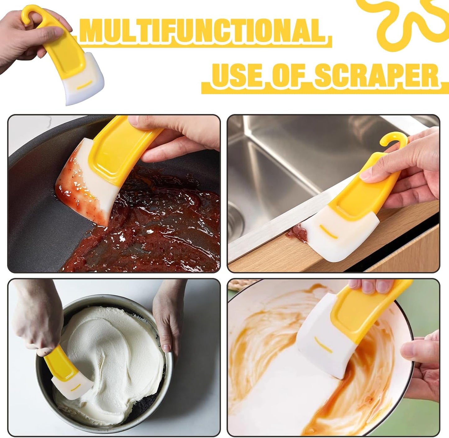 High Heat Resistant Kitchen Food Grade Silicone Spatula