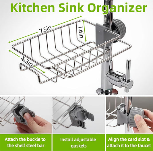 Sponge Holder for Kitchen Sink