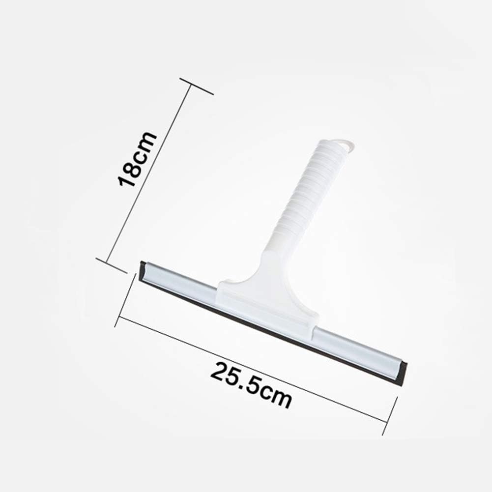 Rubber Glass Windshield Wiper Blades with Non-Slip Handle for Cleaning Showers