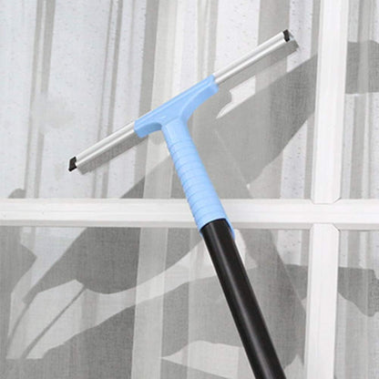 Rubber Glass Windshield Wiper Blades with Non-Slip Handle for Cleaning Showers